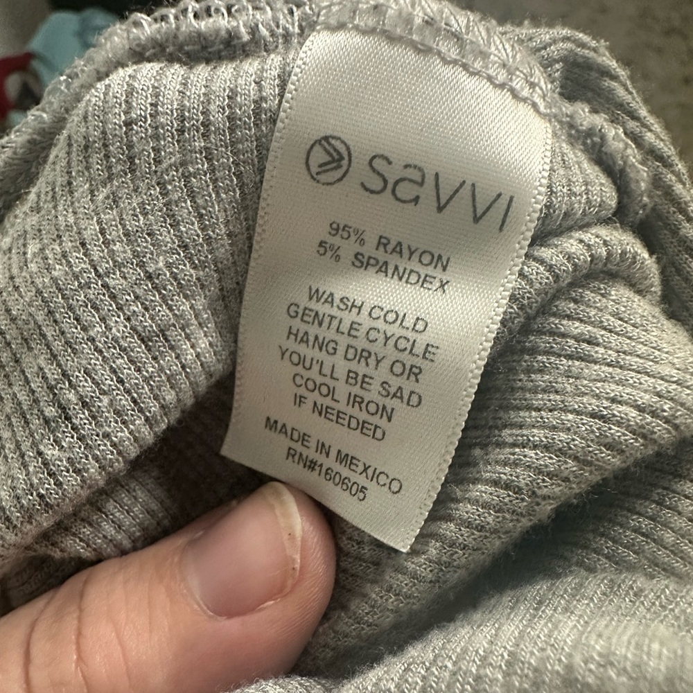 SAVVI Ribbed Nina Kimono OS - Picture 5 of 8